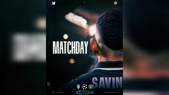 AS Monaco vs Mancheter City. [Instagram]